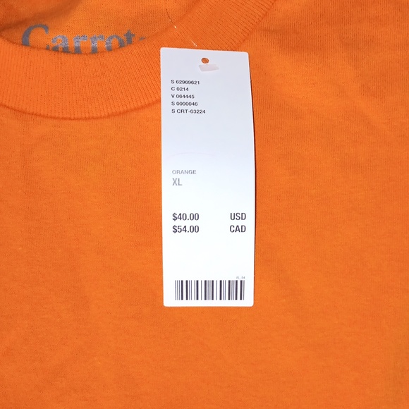 Urban Outfitters Orange Short-Sleeve Tee with White Graphic - Picture 2 of 6